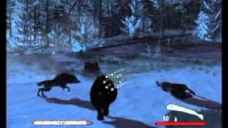 Cabelas Dangerous Hunts 2011 Game Play [upl. by Einwahs]