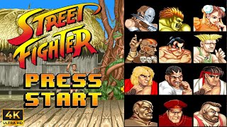 STREET FIGTHER II 4K PRESS START StreetFighter StreetFighter4K Gaming TelaDeApresentação shorts [upl. by Emiolhs595]