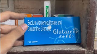 Glutazene granules uses  price  composition  dose  side effects  review  in hindi [upl. by Xino]