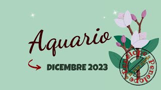 AQUARIO ♒️ DICEMBRE 2023 ⭐️ OROSCOPO ⭐️ Cielo Del MESE 🌙 [upl. by Ymerej]