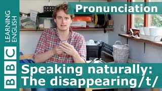 Pronunciation Elision of t [upl. by Nnahoj380]