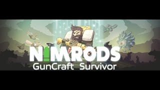 NIMRODS GunCraft Survivor  Collect insane upgrades for your guns in this SurvivorsLike [upl. by Shute563]