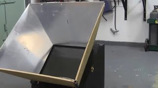 Building a solar oven reflector [upl. by Nirda]