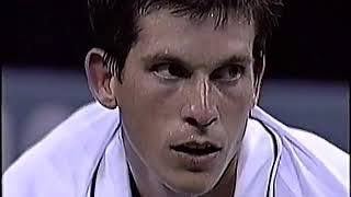 Richard Krajicek vs Tim Henman 2000 US Open R3 Highlights [upl. by Redan]