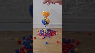 Reverse video🤪🤪🤪Colored beads reverse theworldinslowmotion [upl. by Dion504]