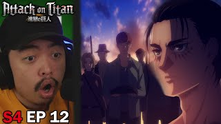 EREN JAEGER VS THE WORLD  Attack on Titan S4 Episode 12 ft Heisuten [upl. by Sible82]