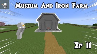 I Built a Museum and Iron Farm  Java Survival Ep 11 [upl. by Tnecnev]