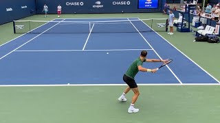 Grigor Dimitrov forehand practice [upl. by Gardy]