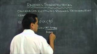 Razones Trigonometricas como calcular las funciones trigonometricas [upl. by Seaman]