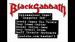 Black Sabbath Dehumanizer Demo quotComputer Godquot [upl. by Lewert]