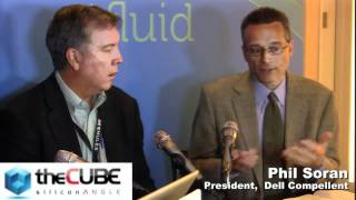 Phil Soran President Dell Compellent  Dell Storage Forum 2011  theCUBE [upl. by Iddet578]