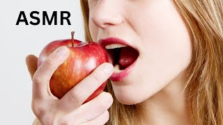 ASMR DELICIOUS APPLE EATTING SOUND NO TALKING [upl. by Bay]