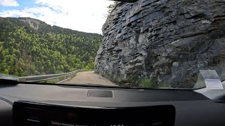 Slightly Scary Scenic Alpine Road to Villard Reymond [upl. by Kathye]