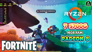 Fortnite Ryzen 7 5700g  16gb Ram  Randeon 8  Test Rendimiento  Gameplay [upl. by Zabrina]