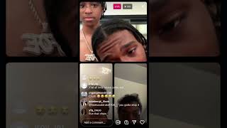 Risky Road amp Babydoit 8ball Gang disses lil scoom and lil Jeff after passing away [upl. by Anaiek293]