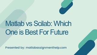 Matlab vs Scilab Which One is Best For Future [upl. by Chelton390]