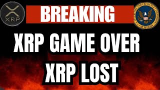 XRP UPDATE THE WORST ABOUT TO HAPPEN bitcoin xrp [upl. by Stock]