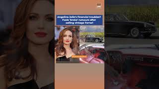 Angelina Jolies financial troubles Fuels broke rumours after selling vintage Ferrari [upl. by Anne]