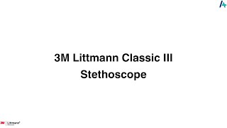 3M Littmann 5832 Classic III Stethoscope  Advanced Healthcare [upl. by Lambart]