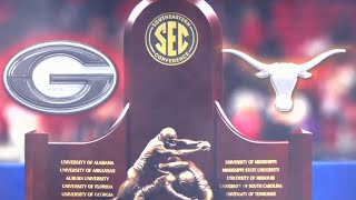 College GameDay  SEC Championship Game Picks  Texas Longhorns vs Georgia Bulldogs [upl. by Arrais]