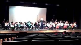 Jefferson Middle School Orchestra  O Desayo  3 8 2011 [upl. by Sisi]