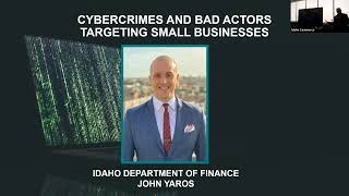 Idaho Small Business Cybersecurity Summit [upl. by Eatnuahs]