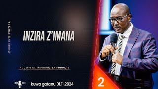 INZIRA ZIMANA 02 Apostle Dr NKURUNZIZA François [upl. by Oulman]