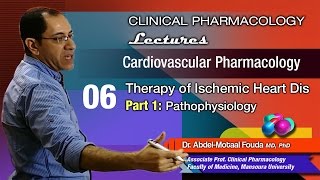 Cardiovascular Pharmacology Ar  06  Ischemic heart disease pathophysiology [upl. by Leid625]