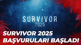 Survivorın Heyecanla Beklenen Yeni Sezonunun Başvuruları Başladı SurvivorTurkiye [upl. by Kall]