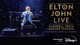 Elton John Farewell from Dodger Stadium  FYC panel [upl. by Finley126]