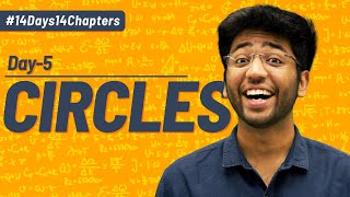 Day 5 CIRCLES  Chapter Revision With Most Expected Questions  Shobhit Nirwan [upl. by Lohman]