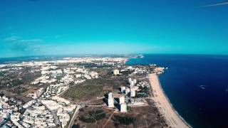 Aerial view Alvor Portugal [upl. by Idaline652]