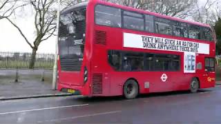 Buses around Barking Bus Garage Fair Cross 13th February 2020 [upl. by Gerrit564]