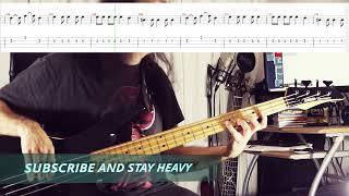 Iron Maiden  Aces High Bass Cover with Tab [upl. by Omrellig739]