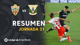 Resumen de UD Almería vs CD Leganés 11 [upl. by Nimref]