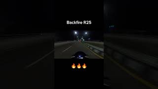 Detikdetik backfire r25 250 motovlog r25 r3backfireracing [upl. by Musser]