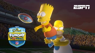 The Simpsons Funday Football  Trailer [upl. by Fotinas817]