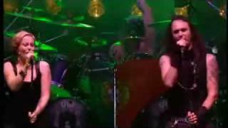 Moonspell amp Anneke van Giersbergen  Scorpion Flower Live at Graspop 2008 [upl. by Nalehp21]