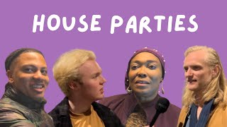 Asking Black and White People the Same Questions House Parties [upl. by Yrahcaz]