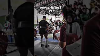 powerlifter vs bodybuilding  powerlifter bodybuilding bodybuilder [upl. by Annoek26]