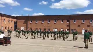 Gurkha Recruit intake 19 Khukuri drills [upl. by Senn520]