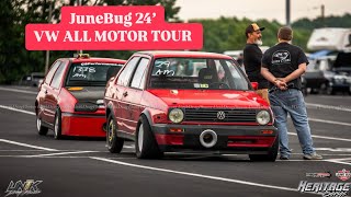 JUNE BUG 24 VW ALL MOTOR TOUR [upl. by Chrotoem417]