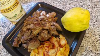 Ficatei cu Gutui Prajite  Livers with Fried Quince [upl. by Descombes]