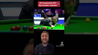 Part 1 Ronnie O’Sullivan amp Zhou Yuelong are through 🚀 snooker ukchampionship fyp [upl. by Haakon]