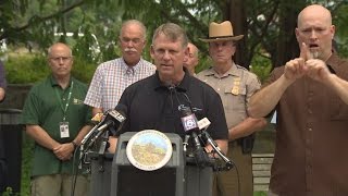 PRESS CONFERENCE 2 Dead After Severe Flooding Destroys Ellicott City [upl. by Delphinia]