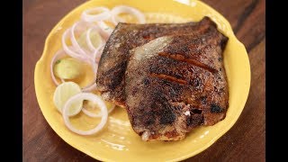 Pomfret Recheado  Sanjeev Kapoor Khazana [upl. by Assiron]