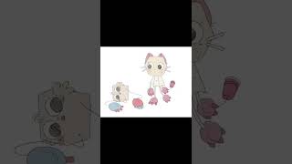 Young craft siblings 3 crédits to nadeennephalem dandysworld animation silly art [upl. by Yboj]