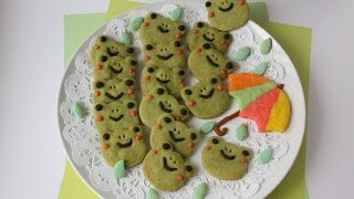 Frog cookies カエルさんクッキー けろけろっ♪ [upl. by Urquhart573]