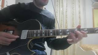 Andrea Sannino quotAbbracciamequot guitar solo cover [upl. by Suraved]