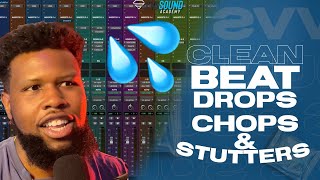 Pro Level Beat Drops Chops and Stutters Pro Tools Mixing Tutorial [upl. by Ambrogio]